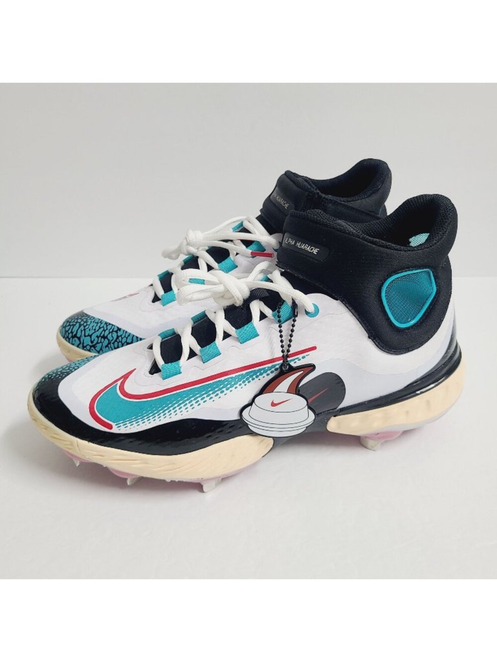 Nike Alpha Huarache Elite 4 Paul Goldschmidt Baseball FZ7344-101 Size 10.5 #1